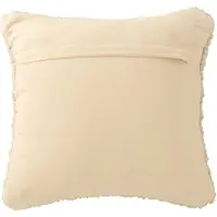J-Line kussen Geweven - polyester - ecru