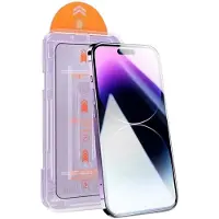 Eforyou iPhone 16e Gehard Glas Screenprotector met Handig Installatieframe – Gemakkelijk en Perfect Aanbrengen