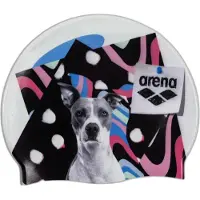 Arena HD CAP PITT Badmuts Wit Zwart