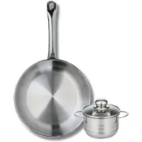 Elo Set van 1 Koekenpan 28 cm en 1 braadpan 12 cm Elo Profi Brillant