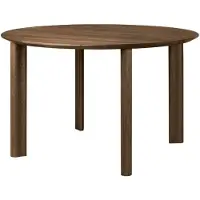 UMAGE Comfort Circle Eettafel Smooth | Dark Oak