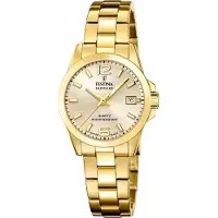 Festina Analoog horloge '- Watch Classiques Acier Swiss Made - Quartz watch movement - Watch case width: 29.5 mm' goud