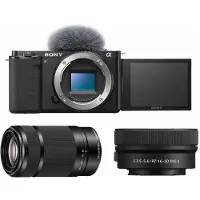 Sony Vlog camera ZV-E10 + 16-50mm II + 55-210mm