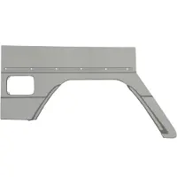 BLIC Spatbord, achter 6504-01-3502572P, rechts