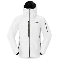 Norrøna - Ski jassen - Lofoten Gore-Tex Insulated Jacket M Whisper White voor Heren - Maat M - Wit