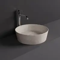 Rak Skin ronde waskom 42cm beige beton