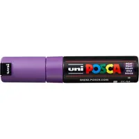 Taidepiste acrylmarker - beitelpunt PC-8K - 8 mm - violet