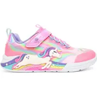 SKECHERS Sneakers 'Unicorn Chaser' aqua / geel / lichtlila / lichtroze