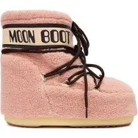 Moon boot - Après-skischoenen - Icon Low Fleece Pink voor Unisex - Maat 36-38 - Roze