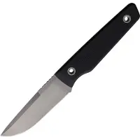 Big Idea Design USA Signal USA-SGN-BLC-NITROV, Stonewashed Nitro-V, Black G10 vaststaand mes