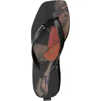 Uzurii Beach cocktail girl mid heel zwart