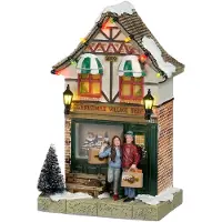 Luville Christmas village shop battery operated l12,5xb8,5xh20,5 cm
