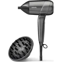 BaByliss Titanium Shine Föhn D6200de Metaalgrijs