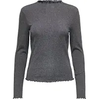 ONLY Shirt 'ONLEmma' zwart gemêleerd