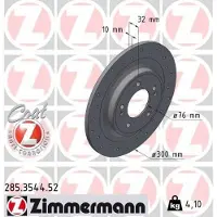 ZIMMERMANN 285.3544.52 Remschijf