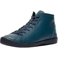 Softinos Veterlaarsjes blauw denim