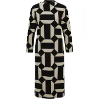 MADELEINE Jurk beige / zwart