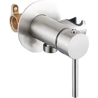 FortiFura Calvi Mengkraan Bidet - met handdouchehouder - geborsteld rvs SW1236930