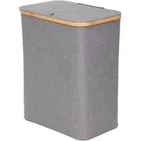 Homla - Wasmand - Grijs - 45x30x55 cm - NELLIE