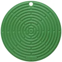 Le Creuset - Siliconen - Onderzetter rond 20cm Bamboo