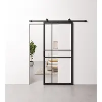 Barnwoodweb Schuifdeur Staal en Glas - op maat gemaakt