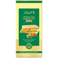 Lindt DUBAI STYLE Witte Chocoladereep Pistache 145 gram - Witte chocolade, Kadayif, Pistache noten - Premium Dubai Style chocolade