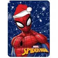 Spiderman Snowing Christmas Fleece deken 100 x 140 cm
