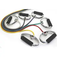 Freya Thera-Band Tubing met handvatten - Sterk - groen