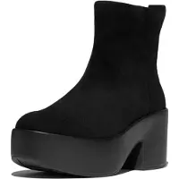 FitFlop Platfforms suede heeled ankle boots