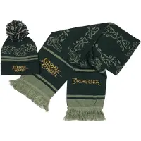 Taru sormusten herrasta Beanie - Middle-earth Winterset - groen - Maat Standard