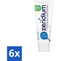Zendium 6 x Tandpasta Classic 75 ml - Tandpasta - Natuurlijke Enzymen - Gezond Microbioom - Fluoride - Gaatjes