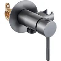 FortiFura Calvi Mengkraan Bidet - met handdouchehouder - gunmetal SW1236932