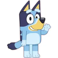 Bluey Knuffel 35 x 27 Fleece Kussen