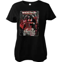 Transformers Warrior Of Cybertron Girly Tee Damen T-Shirt Black-S