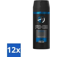 Axe 12 x - Deodorant Bodyspray - 48hrs Fresh - Anarchy for Him - 150 ml - Anarchy For Him - Deodorant Bodyspray - Mannelijke Geur - Frisse Geur - Langdurige Bescherming