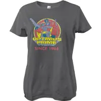 Transformers Optimus Prime - Since 1984 Girly Tee Damen T-Shirt Darkgrey-M