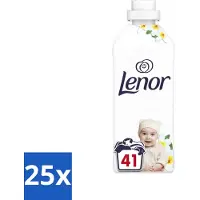Lenor 25 x - Wasverzachter - Gevoelig - Milde Geur - 41 Wasbeurten - Wasverzachter - Gevoelige Huid - Hypoallergenisch - Frisheid - Zachtheid