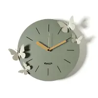 Arti WANDKLOK MODERN DESIGN MET VLINDERS
