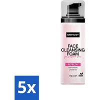 Sence 5 x - Gevoelige Huid - Gezichtsreiniger - Foam - 150 ml - Gevoelige Huid Reinigen - Gezichtsreiniger - Schuimreiniger - Poriën Reinigen - Make-up Verwijderen