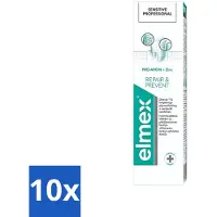 Elmex 10 x Tandpasta Sensitive Professional Gum Care 75 ml - Gevoelige Tanden - Tandpasta - Gevoeligheid - Tandarts Aanbevolen - PRO-ARGIN Technologie