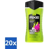 Axe 20 x - 3-in-1 Douchegel - Epic Fresh - Grapefruit & Tropical Pineapple - Fresh Boost - 250 ml - Voordeelverpakking - 20 stuks