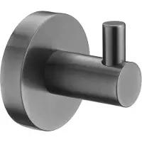 Saqu Eurotrend handdoekhaak gunmetal