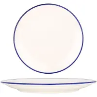 RINART Dinerbord green edge porselein 30 cm set van 6