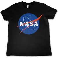 Nasa Insignia Kids T-Shirt Kinder Black-12 Jahre