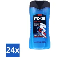 Axe 24 x - 3-in-1 Douchegel - Sport Blast - Energizing Citrus - Hydraterend - 250 ml - Douchegel Sport - Sportgeur - Hydraterende Douchegel - Frisheid Na Training - Huid Verzorging