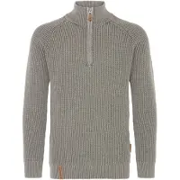 INDICODE JEANS Trui ' IDRocklyn ' donkergrijs