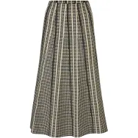 MADELEINE Rok beige / zwart