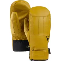 Burton - Skihandschoenen - M Gondy Gore-Tex Leather Mittens Rawhide voor Unisex - Maat L - Geel