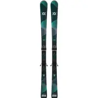 Völkl - Packs (ski's & bindingen) - Shine 76 + Vmot 10 W 2026 voor Dames van Hout - Maat 154 cm - Groen