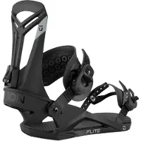 Union - Snowboard bindingen - Flite Black voor Heren van Aluminium - Maat L - Zwart